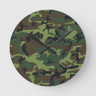Horloge Ronde Armée Camo