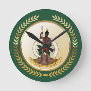 Horloge Ronde Armoiries de Vanuatu
