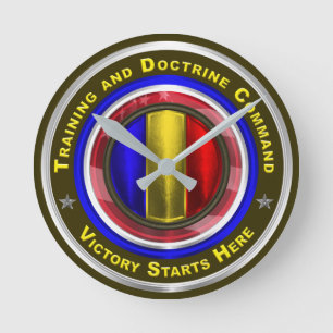 Horloge Ronde Army Training and Doctrine Command Keepsake