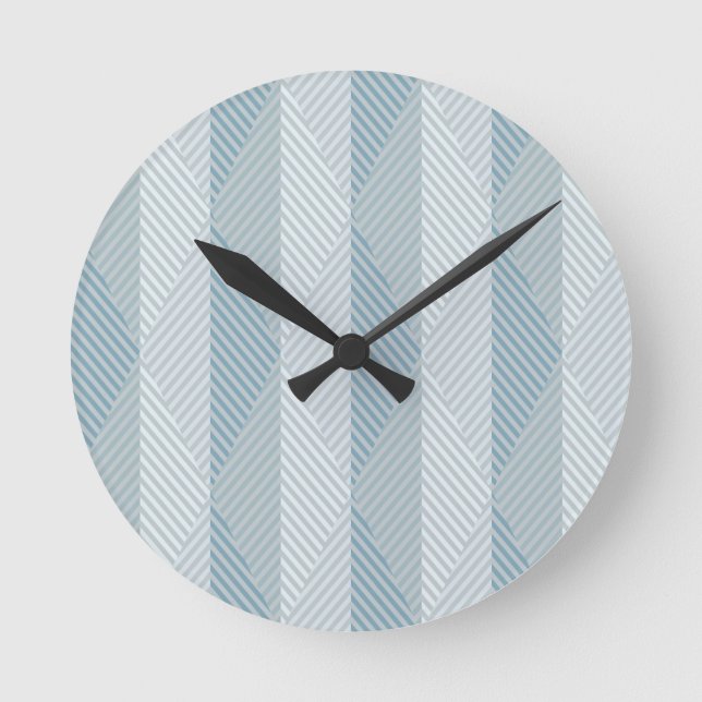 Horloge Ronde arrière - plan de vecteur ethnique Abstrait (Recto)