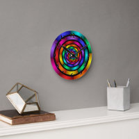 Arrondi et psychédélique coloré Art moderne fracta