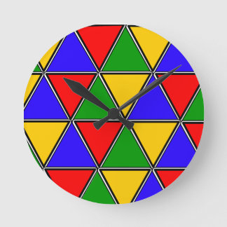 Horloge Ronde Art africain nubien – Héritage, fierté africaine