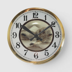 Horloge Ronde Art céramique
