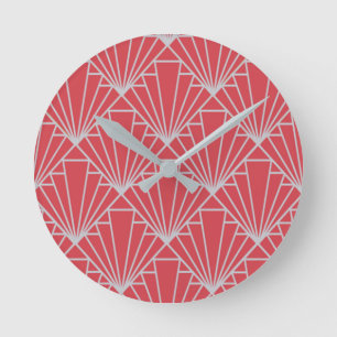 Horloge Ronde Art déco 