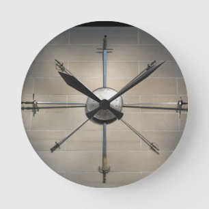 Horloge Ronde Art des épées
