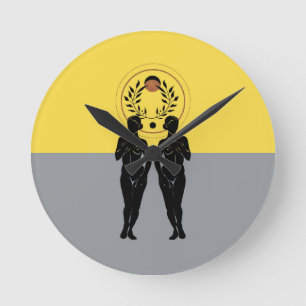 Horloge Ronde Art Féminin Moderne Astra