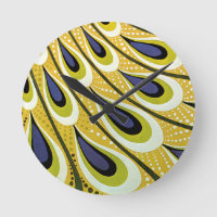 Art nouveau vintage, plume de paon de Macmillan