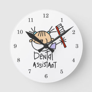 Horloge Ronde Assistant dentaire