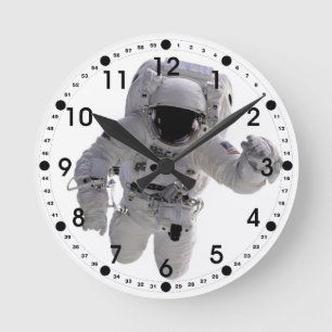 Horloge Ronde Astronaute