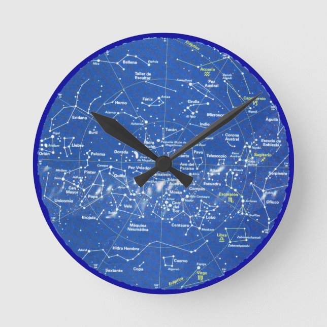 Horloge Ronde Astronomie (Recto)