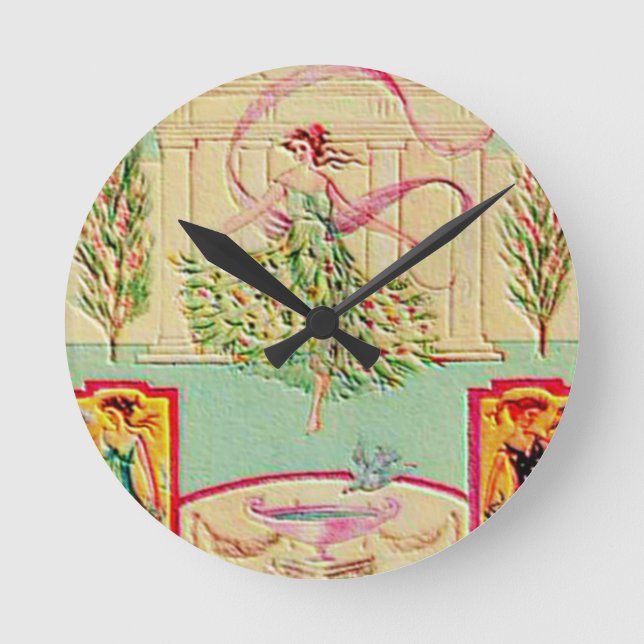 Horloge Ronde Athena Maiden (Recto)