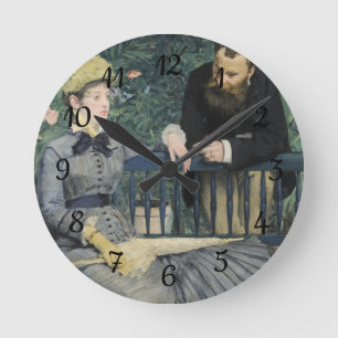 Horloge Ronde Au Conservatoire Edouard Manet