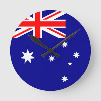 Horloge Ronde Australia Flag
