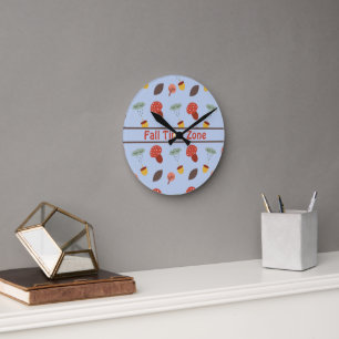 Horloge Ronde Automne