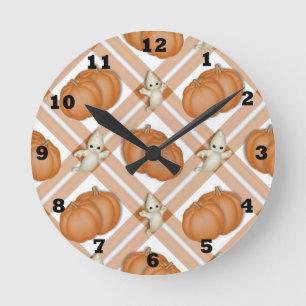 Horloge Ronde Autumn Wall Clock