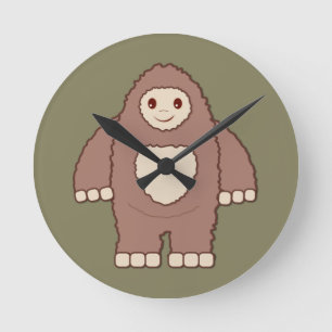 Horloge Ronde Baby Bigfoot