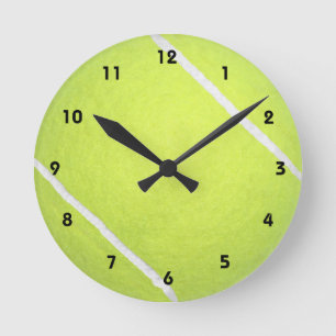 Horloge Ronde Ball de tennis