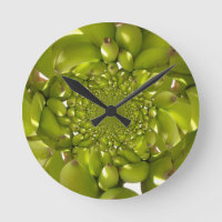 Banane verte Kaleidoscope Art Imprimer/Graphique