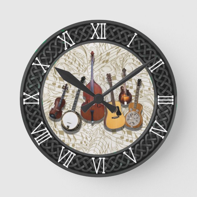 HORLOGE RONDE BANDE 6 PIÈCES (Recto)