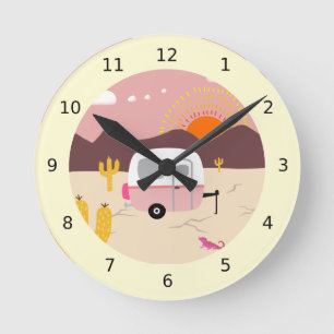 Horloge Ronde Bande-annonce dans le désert