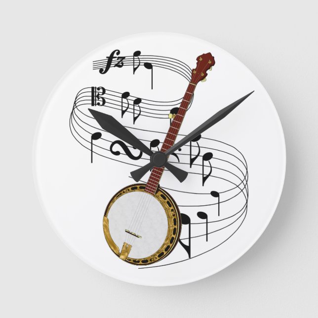Horloge Ronde Banjo (Recto)