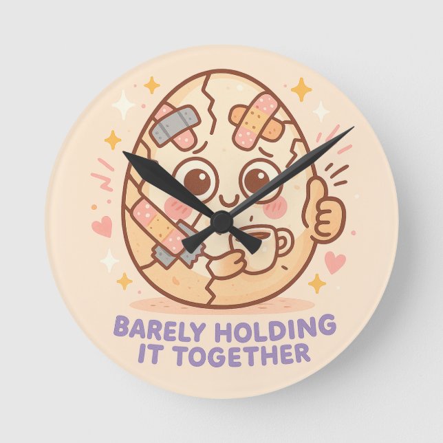 Horloge Ronde Barely Holding It Together (Recto)