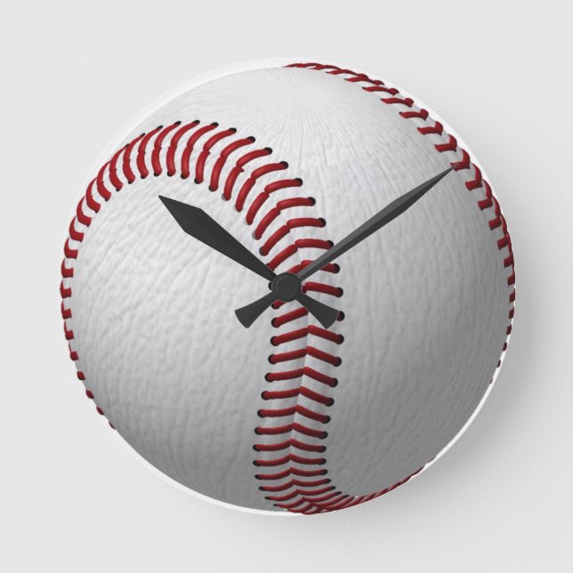 Horloge Ronde Baseball (Recto)