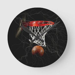 Horloge Ronde Basketball