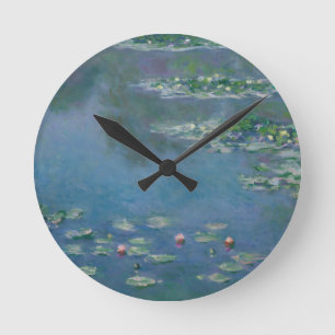 Horloge Ronde Bassin aux Nymphéas de Monet