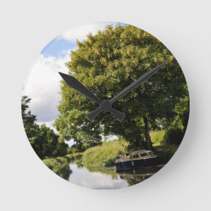 Horloge Ronde Bateaux de canal