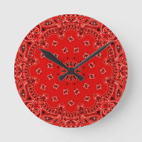 BBQ Red Paisley Western