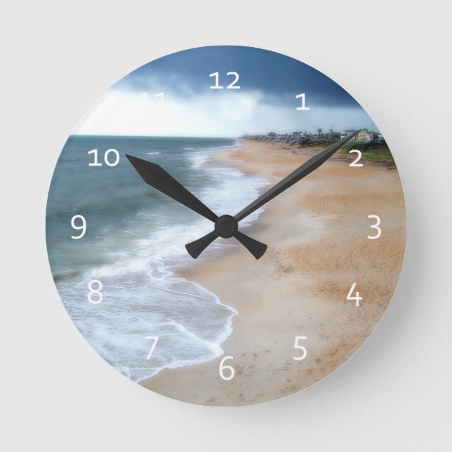 Horloge Ronde Beach de Floride (Recto)