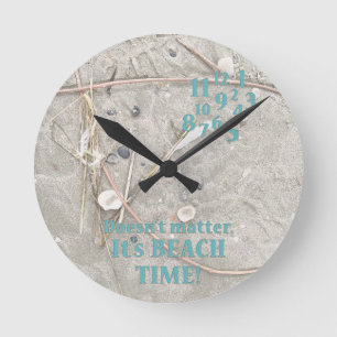 Horloge Ronde Beach Time