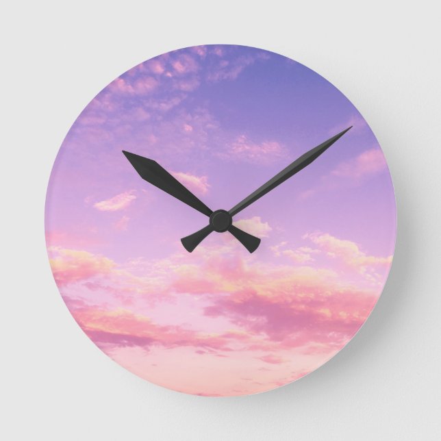 Horloge Ronde Beau ciel (Recto)