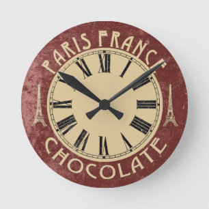 Horloge Ronde Beautiful Paris