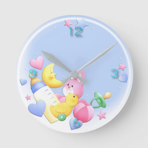 Horloge Ronde Bébé