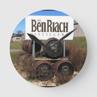 Horloge Ronde BenRiach Heure du Whisky Watch Time for a Dram