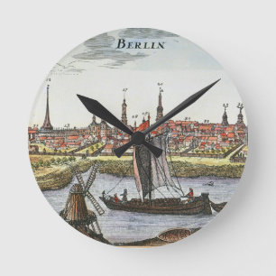 Horloge Ronde Berlin, Allemagne, 1737