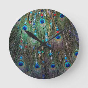 Horloge Ronde Bijoux Peacock