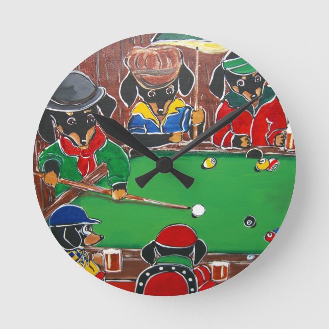 HORLOGE RONDE BILLIARDS DOXIE (Recto)