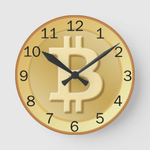 Horloge Ronde Bitcoin
