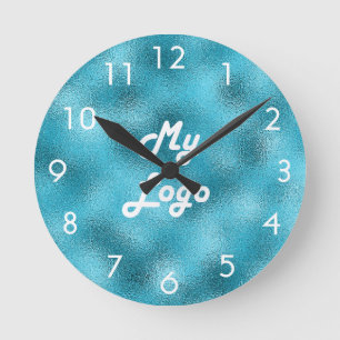 Horloge Ronde Blue ocean custom