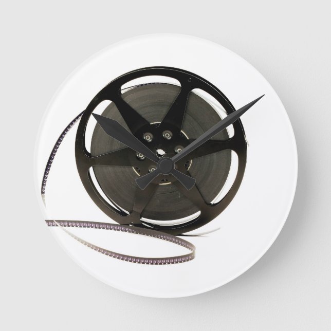 Horloge Ronde bobine de film (Recto)