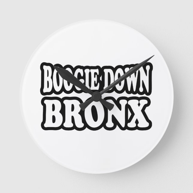 Horloge Ronde Boogie Down Bronx, NYC (Recto)