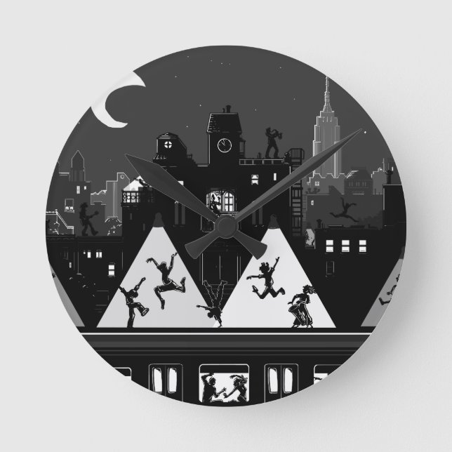 Horloge Ronde Boogie Nights New York (Recto)