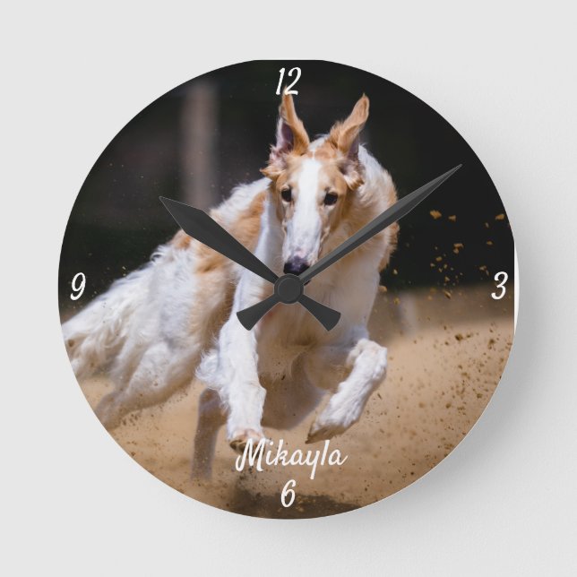 Horloge Ronde Borzoi (Recto)