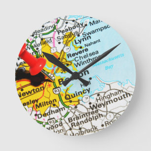 Horloge Ronde Boston, le Massachusetts