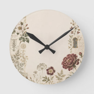 Horloge Ronde Botanique Renaissance au patrimoine européen
