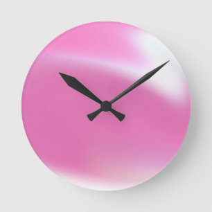 Horloge Ronde Bouche colorée