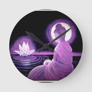 Horloge Ronde Bouddha